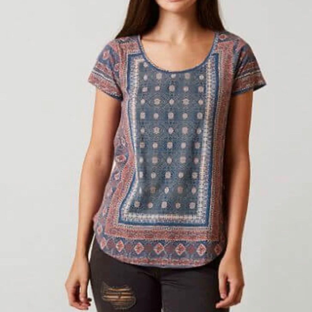 Lucky Band southwestern graphic t-shirt